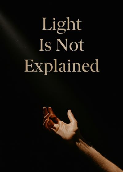 كتاب النور لا يفسر Light Is Not Explained 